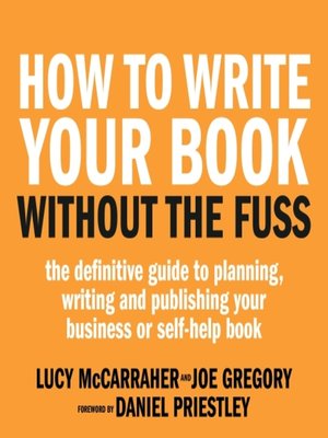 cover image of How to Write Your Book Without the Fuss